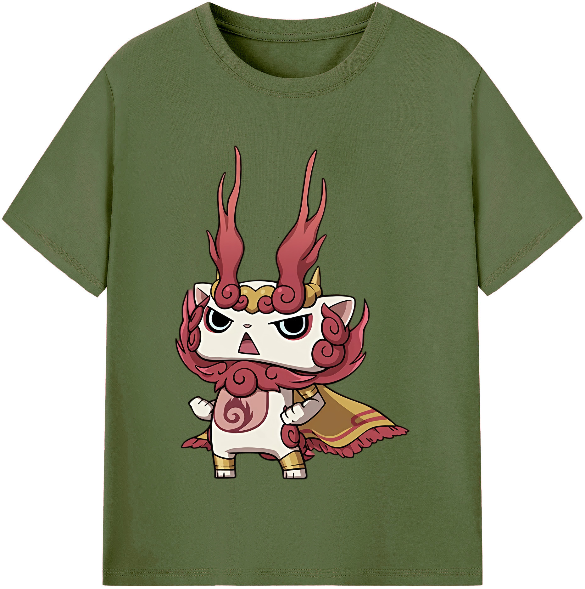 （画像用） 妖怪ウォッチ Yo-kai Watch 綿100％半袖Tシャツ（フロントプリント）